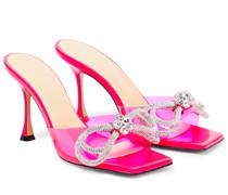 Mach & Mach Verzierte Pantoletten Double Bow