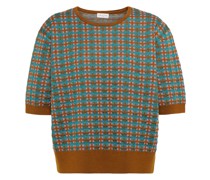 Jacquard-Pullover aus Strick