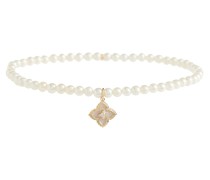 Sydney Evan Armband Mini Moroccan aus 14kt Gelbgold, Perlen und Diamant