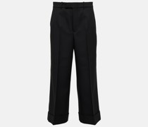 Gucci High-Rise Cropped-Hose