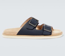 Brunello Cucinelli Sandalen aus Leder