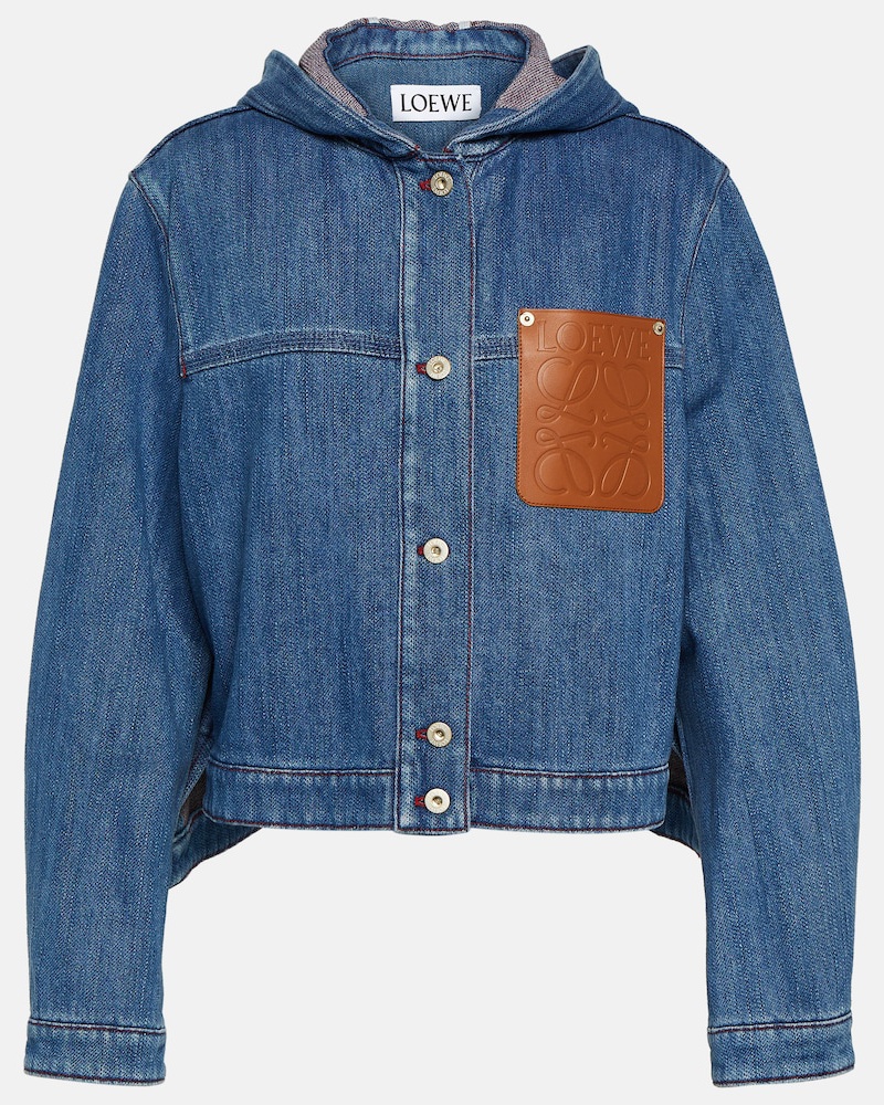 Loewe Damen Loewe Jeansjacke Anagram Loewe Damen Loewe Jeansjacke Anagram