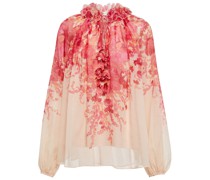 Bluse High Tide aus Baumwolle und Seide