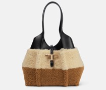 Tote T Timeless Medium aus Shearling