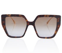 Fendi Oversize-Sonnenbrille Baguette