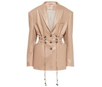 The Mannei Blazer Khazali aus Leder