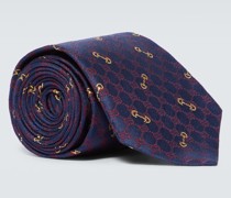 Krawatte GG aus Seiden-Jacquard