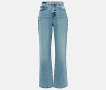 High-Rise Straight Jeans Le Jane