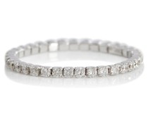 Ring Single Thread aus 18kt Weissgold