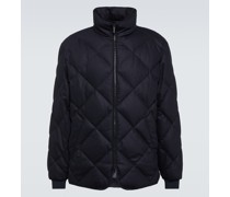 Giorgio Armani Daunenjacke aus Wolle und Kaschmir
