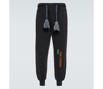 Jogginghose aus Baumwollfleece