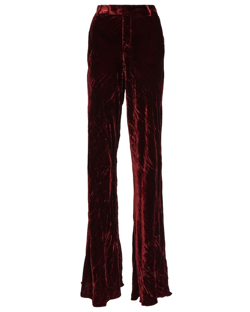Etro Damen Etro Schlaghose aus Samt Etro Damen Etro Schlaghose aus Samt
