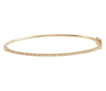 Armband Single Row aus 18kt Gelbgold mit Diamanten