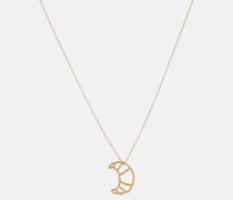 Aliita Halskette Croissant aus 9kt Gelbgold