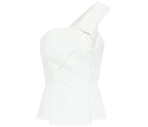 Roland Mouret Top Whitefield aus Crepe