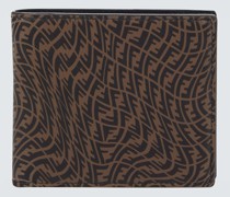 Fendi Portemonnaie FF Vertigo aus Leder
