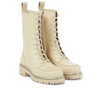 Rene Caovilla Ankle Boots aus Leder