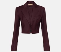 Cropped-Blazer Sylva aus Wolle