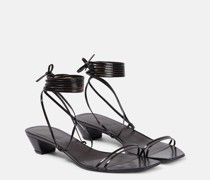 The Row Sandalen aus Leder