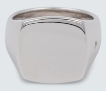 Ring Cushion Polished aus Sterlingsilber