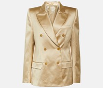 Khaite Blazer Nathan aus Satin