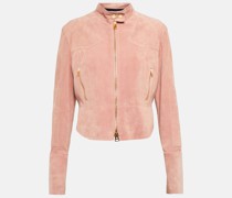 Tom Ford Jacke aus Veloursleder