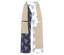Monse Patchwork-Hose aus Baumwolle