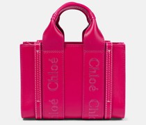 Chloe Tote Woody Mini aus Leder