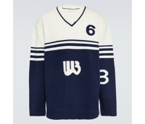Pullover Motif aus Wolle