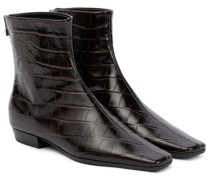 Toteme Ankle Boots aus Leder