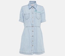 Marni Hemdblusenkleid aus Baumwoll-Chambray