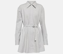 Hemdblusenkleid aus Jersey