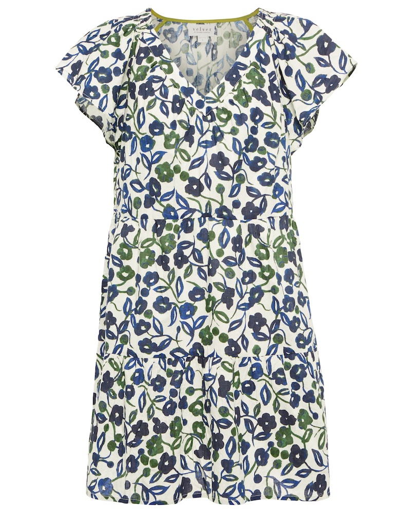 Velvet Damen Velvet Minikleid Ivy aus Baumwolle