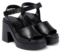 Clergerie Plateausandalen Nelio aus Leder