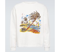 Bode Bedrucktes Sweatshirt aus Baumwolle