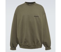 Balenciaga Oversize-Sweatshirt aus Baumwolle