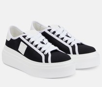 Givenchy Plateau-Sneakers City aus Canvas