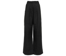 Essentials Hose aus Leinen