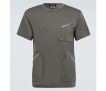 Comme des Garcons Homme Deux Verziertes T-Shirt aus Baumwolle