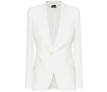 Blazer aus Crepe