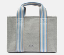 Loro Piana Tote The Suitcase Stripe Small Tote