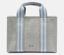 Tote The Suitcase Stripe Small Tote