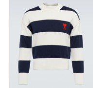 Ami Paris Pullover aus Baumwolle und Wolle