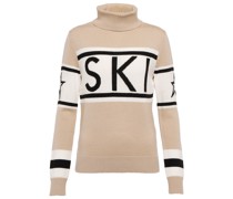 Perfect Moment Ski-Pullover Schild aus Wolle