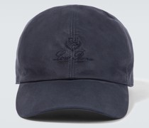 Baseballcap aus Veloursleder