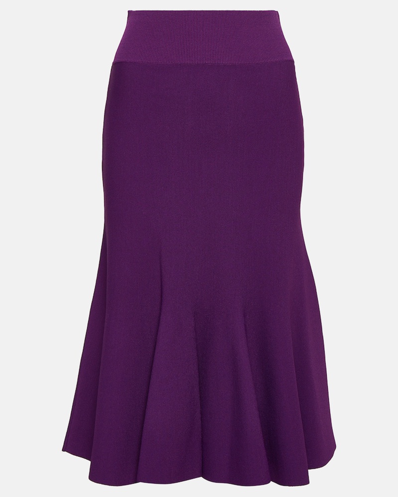 Stella McCartney Damen Stella McCartney Midirock aus Jersey