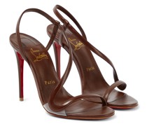 Christian Louboutin Nudes Sandalen Rosalie aus Leder