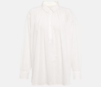 Bluse Miles aus Baumwoll-Voile
