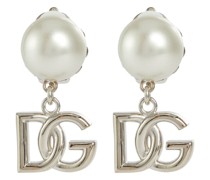 Dolce&Gabbana Ohrringe DG mit Zierperlen