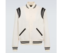 Saint Laurent Bomberjacke Teddy